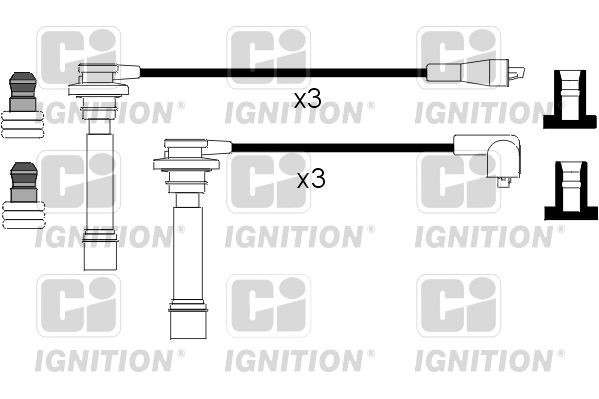 QUINTON HAZELL Süütesüsteemikomplekt XC682